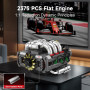 Mould King Blocs de Construction de Moteur - 2375 pièces - Kit de Construction de Blocs de Serrage Moteur - Jouets d'ingénierie 