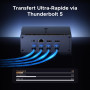 UGREEN Revodok Max 2131 Dock Thunderbolt 5 120Gbps Double Affichage 13 en 1 Docking Station d'accueil avec Plusieurs Thunderbolt