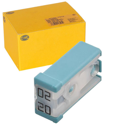 HELLA Fusible - Fusible MCASE - 20A - Tension jusqu'à: 32V - bleu - Quantité: 1 - 8JS 218 228-021