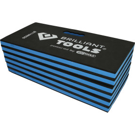 BRILLIANT TOOLS BT156920 Tapis de protection mécanique pliable, 1200 x 400 x 23 mm [Powered by KS TOOLS]