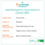 Puressentiel – Huile Essentielle Citron BIO – Contribue au soutien immunitaire – 100% pure et naturelle – HEBDD – Citrus limon –