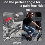 ENGWE MTB Potence réglable pour VTT 25,4 mm 31,8 mm, ± 60 degrés en Alliage d'aluminium, Potence de Guidon Courte pour VTT, vélo