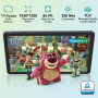 KINGRID W90 Tablette 4G avec Carte Sim - 24 Go+ 256 Go(4 to TF), Tablette Tactile 11 Pouces, 1920 * 1200 FHD+ Écran, Android 15,