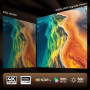 [Smart TV OS & HDR10+ & 3D Sound] 4K Vidéoprojecteur avec WiFi 6 et Bluetooth 5.4, Built-in Smart OS & Apps & Dual Speakers, 108