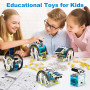 13 en 1 Robot Solaire, Robot Jouet Enfant Maquette Voiture Jeux de Construction Robotique Éducative Exterieur Experiences Scient
