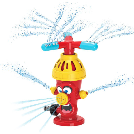 BBWELL Jeux d Eau Exterieur pour Enfants,Arroseur d'eau Hydrant,Arroseur Enfant Jardin,Rotatif Jouet D'arrosage d'eau,Amusant po