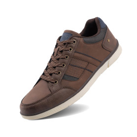 LANGDU Baskets Homme Chaussure Sneakers Marche Ville Casual Fitness Courtes Tennis Outdoor Business Chaussures Taille 41-46 EU