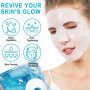 Collagen Deep Hydration Mask, Masque Collagene Visage Korean, Masque de nuit au Collagène pour les Rides et Ridules, Réduction d
