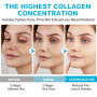 Collagen Deep Hydration Mask, Masque Collagene Visage Korean, Masque de nuit au Collagène pour les Rides et Ridules, Réduction d