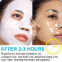 Collagen Deep Hydration Mask, Masque Collagene Visage Korean, Masque de nuit au Collagène pour les Rides et Ridules, Réduction d