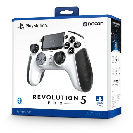 Manette filaire Nacon Revolution pro 5 blanche