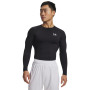 Under Armour UA HG Armour Comp Ls T-Shirt à Manches Longues Anti-Odeur, Vêtement de Sport pour Homme Homme (Lot de 1)