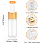 Mini Flacon Compte Gouttes 5ml - 25 Pièces Fiole en Verre Pipette pour Huile Essentielle, Expériences, Parfum D'ambiance