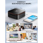 ACEMAGICIAN Mini PC, AMD Ryzen 3 4300U jusqu'à 3,7 GHz,16 Go DDR4 256 Go M.2 SSD Micro Ordinateur de Bureau, 4K UHD HDMI+DP+Type