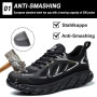 ISOOUS Chaussures de Sécurité Homme Baskets de Sécurité Femme Légère Chaussures de Travail Embout Acier Protection Antidérapant