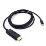 JZK 1.8M USB Type C vers HDMI câble adaptateur 4K 60Hz pour téléphone/tablette/ordinateur portable vers téléviseur/écran UHD, co