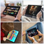 10 Pouces Tablette Android 13 Tablettes 6 Go RAM + 64 Go ROM Quad-Core 5000 mAh 1280 x 800 Écran Tactile HD 5MP + 8MP Caméra HD 