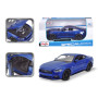 MayCheong - Voiture Miniature à l'échelle 1:24 - Ford Mustang Shelby GT 500 - Bleue - Jouet pour Enfants - à Collectionner à par