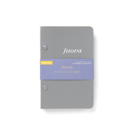 Classeur de rangement personnel gris