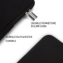 RAINYEAR Housse pour Ordinateur Portable avec Doublure rembourrée de 13 Pouces pour MacBook Air 13 Pouces M4 M3 M2 M1 A3240 A311