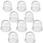 JEYORZY 10 Pièces Pompe D'amorce pour Tondeuse, Pompe D'ampoule D'amorce, Tasse D'huile de Carburateur Primer Amorceur Ampoules 