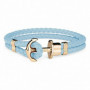 Bracelet Unisexe Paul Hewitt PH-PH-L-G-NI Bleu Cuir 32,99 €