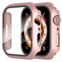 Diruite 2 Pièces Coque pour Apple Watch SE 3/2/1 /Series 6 5 4 40mm Protection Écran Dur PC Matériel Ultra Mince Verre Trempé Éc