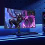 KOORUI 27'' Ecran PC Gamer 180hz Incurvé 1500R, Moniteur PC Dalle VA, Résolution FHD (1080P), DCI-P3 90%, Inclinaison réglable, 
