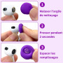 Kit de Nettoyage pour iPhone, Airpods, Nettoyeur Telephone, pour Telephone Portable, Les Écouteurs, etc, Comprend Un Stylo de Ne
