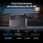 DJI Power 2000, station électrique portable 2 048 Wh (Batterie LFP), format compact, sortie stable de 3 000 W, recharge de 0–80%