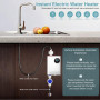 Chauffe-eau électronique instantané de cuisine 220 V 3800 W - Mini chauffe-eau électrique sans réservoir - Chauffe-eau instantan
