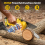 Mini Tronconneuse à Batterie, 8000 mAh Tronçonneuse Électrique Sans Fil, 1000W 8 & 6 Pouces Mini Tronçonneuse pour Branches et J