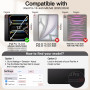 JETech Coque Magnétique pour iPad Pro 13 Pouces M5/M4 (2025/2024), Soutien Pencil Pro et Pencil (USB-C), Aimant Puissant, Étui H
