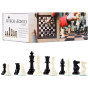 Wilson Jeux - 34 Pièces Échecs Taille 5 - Pièces Échecs Lestées et Feutrées - Idéales pour Les échiquiers Standards de Taille 5 