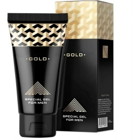 Premium Gold Gel - Lubrifiant stimulant - Formule booster naturelle pour l'énergie et les performances masculines - Gel cosmétiq