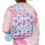 Disney Sac de point Mini sac à dos avec point de porte-clés | Sac à dos pour petits enfants | Sac de fille | Rose taille unique