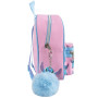 Disney Sac de point Mini sac à dos avec point de porte-clés | Sac à dos pour petits enfants | Sac de fille | Rose taille unique