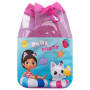 DREAMWORKS GABBY'S DOLLHOUSE Sac a Dos | Sac Piscine Enfant | Sac de Natation | Rose