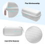 XANAD Étui Transport Rigide pour JBL Tuner 2 Tuner 3 Enceinte Radio Portable Bluetooth avec Radio（Blanc）