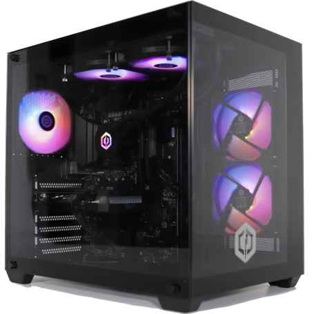 CyberpowerPC Luxe PC Gamer - AMD Ryzen 7 9800X3D, Nvidia RTX 5080 16Go, RAM 32Go, SSD NVMe 1To, 850W 80+ PSU, Wi-FI, Refroidisse