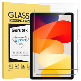 Gerutek [Lot de 2 Verre Trempé Pour Xiaomi Redmi Pad SE 2023 / Redmi Pad 2 2025 (11 Pouces), 9H Dureté, Haute Définition, Anti R