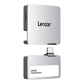 Lexar Professional Go Portable SSD with HUB 2To, Ultra-Compact, supporte Apple ProRes, jusqu'à 1050MB/s en Lecture et 1000MB/s e