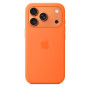 Apple Coque en Silicone avec MagSafe pour iPhone 17 Pro – Orange ​​​​​​​