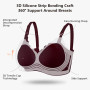 Dresime Soutien-Gorge d'allaitement, sans Couture Soutien Gorge Maternité avec Extra Extenseurs Soutien-Gorge de Grossesse sans 