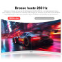 Gawfolk Écran PC 27 Pouces incurvé 280Hz Gaming Computer Moniteur, 1800R,1ms，FHD 1080p, 178 ° Grand Angle,Ultra - Mince Lunette,