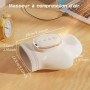 Prisag Masseur Électrique pour les Mains, Chauffage et Fonction de Pression Airbag, 3 Modes, 5 Intensités, Cadeau pour les Homme