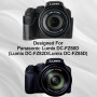 VOVMOEYA Housse de protection pour appareil photo Panasonic Lumix DC-FZ80D (Lumix DC-FZ82D/Lumix DC-FZ85D), FZ80D FZ82D FZ85D De