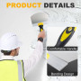1 Pièces Couteau à Enduire Couteaux Spackle avec Manche en Plastique Couteaux à Mastic en Acier Inoxydable Multifonctions Spatul
