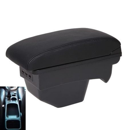 YJYWZH Accoudoir Compatible avec Peugeot 308 Peugeot 309 Accoudoir Boite de Rangement Double Couch