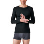 Damart - T-shirt pour Homme Col Rond, Manches Longues - Certifié OEKO-TEX - Maille Interlock Thermolactyl - Degré de Chaleur 3